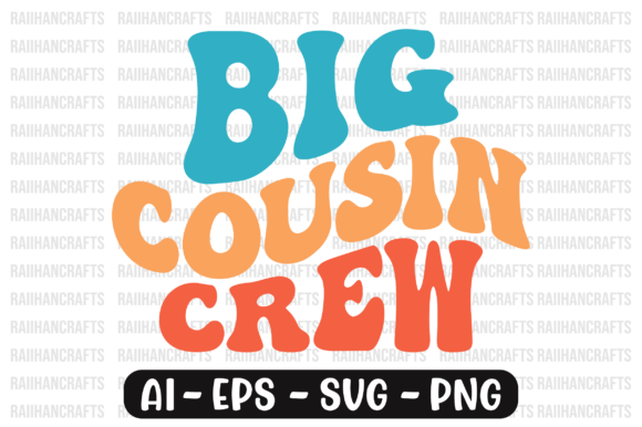 Big Cousin Crew Retro Wavy Svg Review