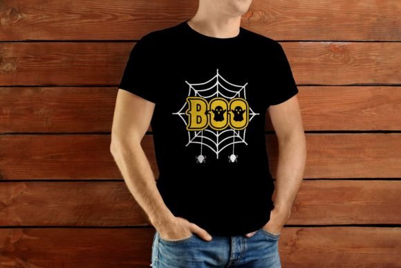 BOO T-shirt Design Retro and Typography Review