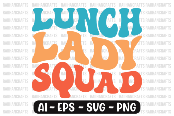 Lunch Lady Squad Retro Wavy Svg Review