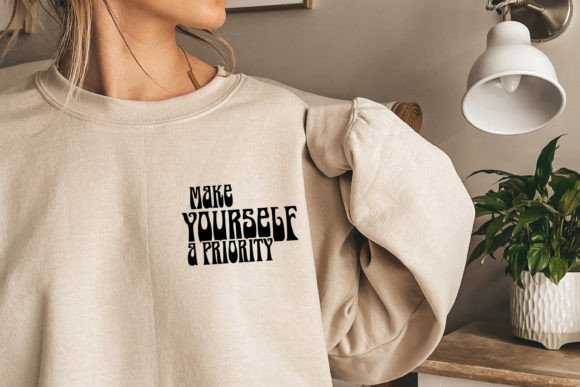 Make Yourself a Priority Svg Retro Shirt Review