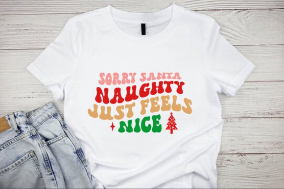Retro Christmas Svg Design, Sorry Santa