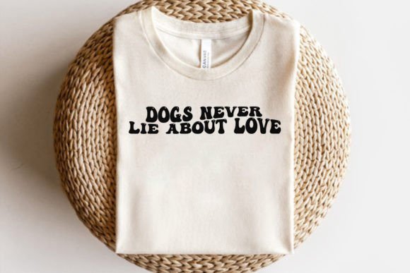 Retro Dog SVG Design, Dogs Never Lie a