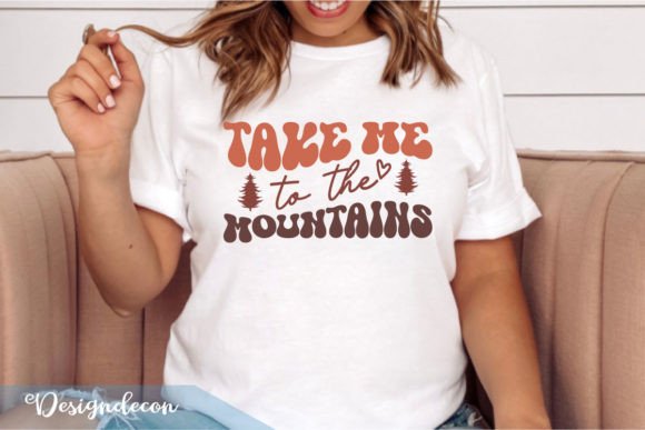 Take Me to the Mountains Retro Wavy SVG Review